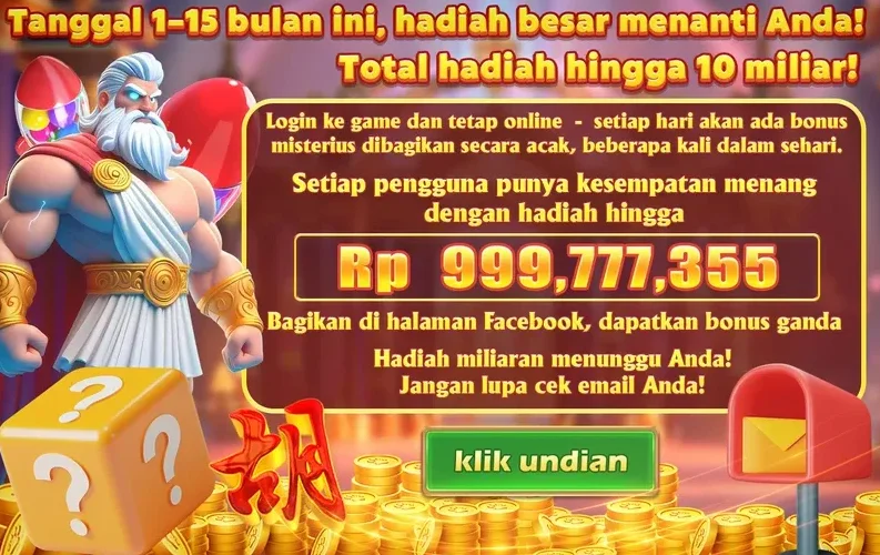 Bonus Misterius Tanggal 1-15